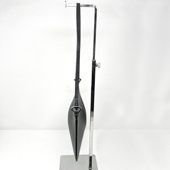 Louis Vuitton Demi Lune Epi Leather Black Shoulder Bag Fixed Strap - Picture 3 of 9